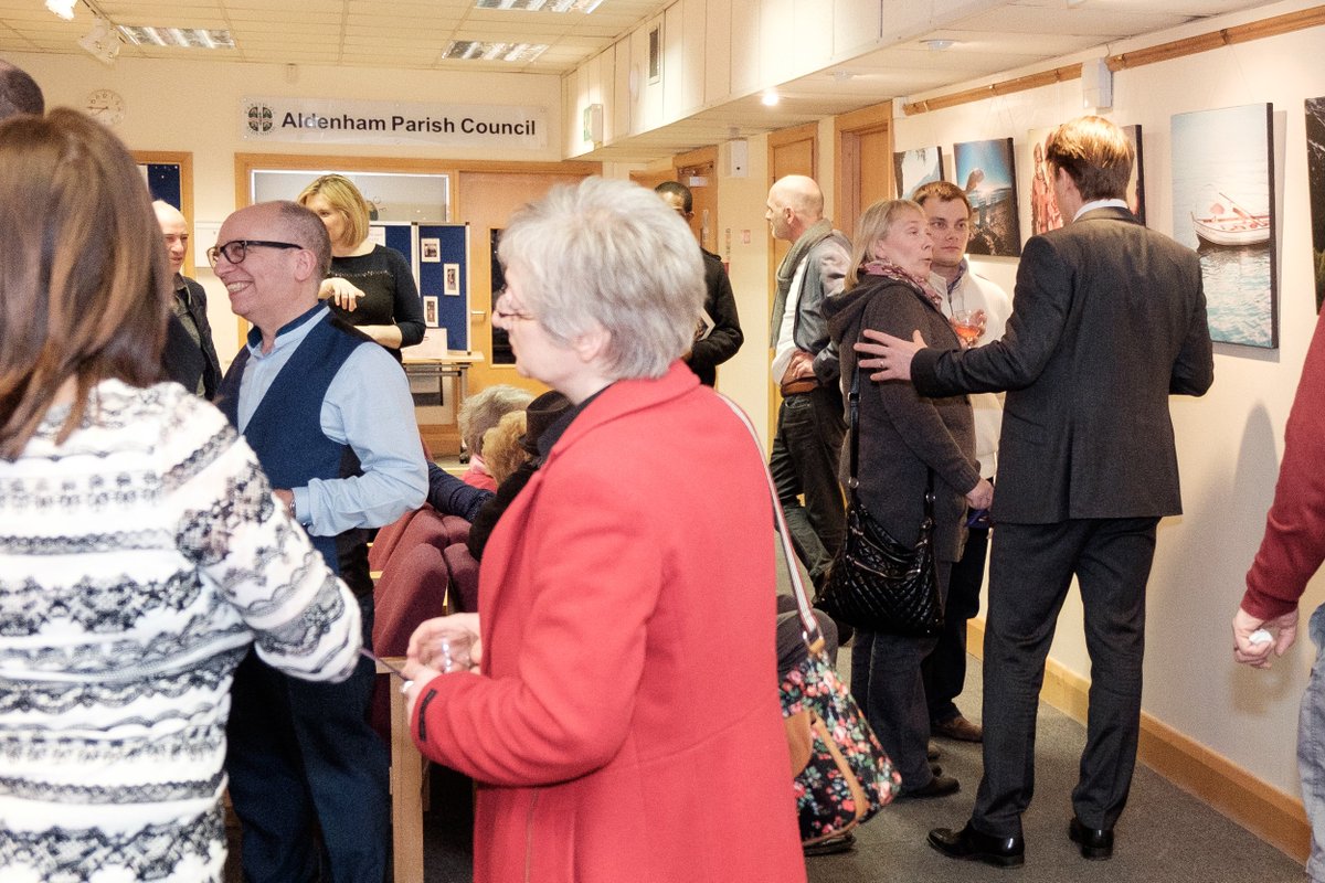 Fab opening at 1st solo photo exbn <a href="/RadlettCentre/">The Radlett Centre</a> last night. Continues thru Feb, Apthorp Gallery Mon-Sat 10am-4pm