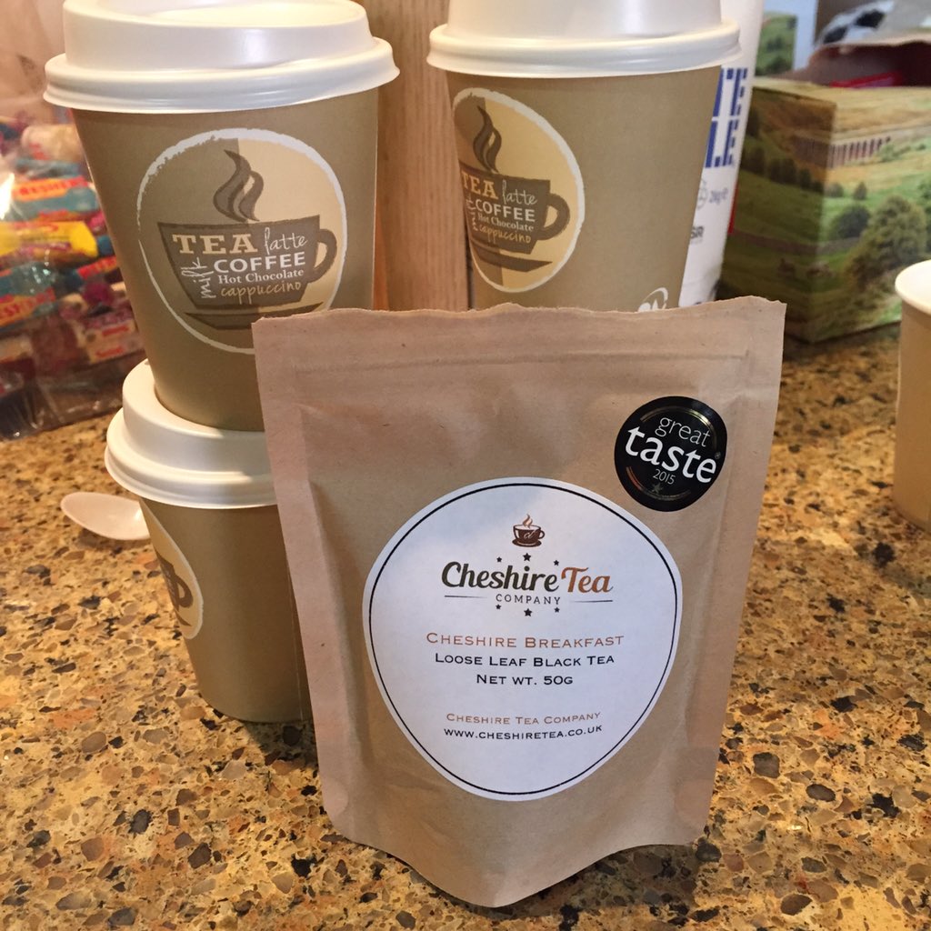 Great to support <a href="/MaccPledge/">Macclesfield Pledge</a> today. Thanks to Tim from <a href="/CheshireLakes/">Cheshire Lakes</a> for the photo with our award winning #Tea