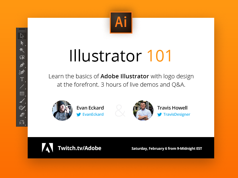 CreativeGrenade's tweet photo. Join us this Saturday from 9-Midnight EST on https://t.co/1deKwqRCIp for live Illustrator demos, Q&amp;A, and more! https://t.co/3UvyqNt8eC