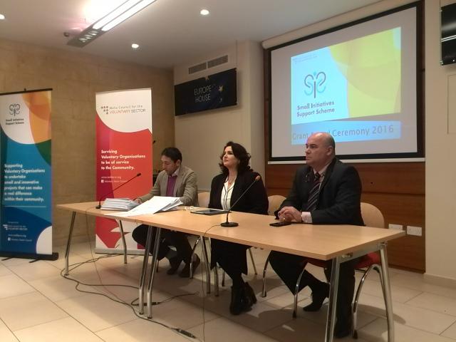 Grant Ceremony underway #SIS SCHEME  35 projects awarded Euros 100, 000 <a href="/helenadalli/">Helena Dalli</a> <a href="/nathanmalta/">Nathan Farrugia</a> <a href="/MPParascandalo/">Mauro P Parascandalo</a>
