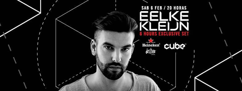 RainingTvProd's tweet photo. SAB06FEB: #CubeBA ft @eelkekleijn 6 hours exclusive set en @DestinoArena 🔥🔥🔥 +info: https://t.co/NW3IuX7h0m https://t.co/Vxqw2Wbfq1