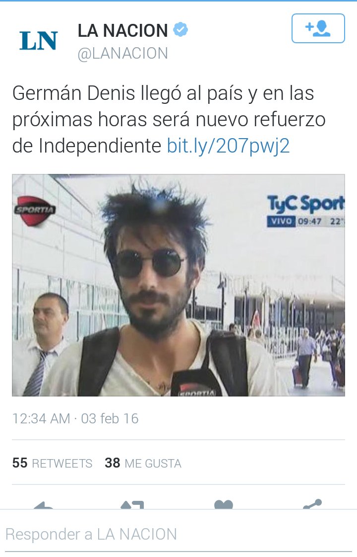 LaGrondonaTwitt's tweet photo. Cuando no sabes quien carajo es Germán Denis. https://t.co/kk7HVfZAI0
