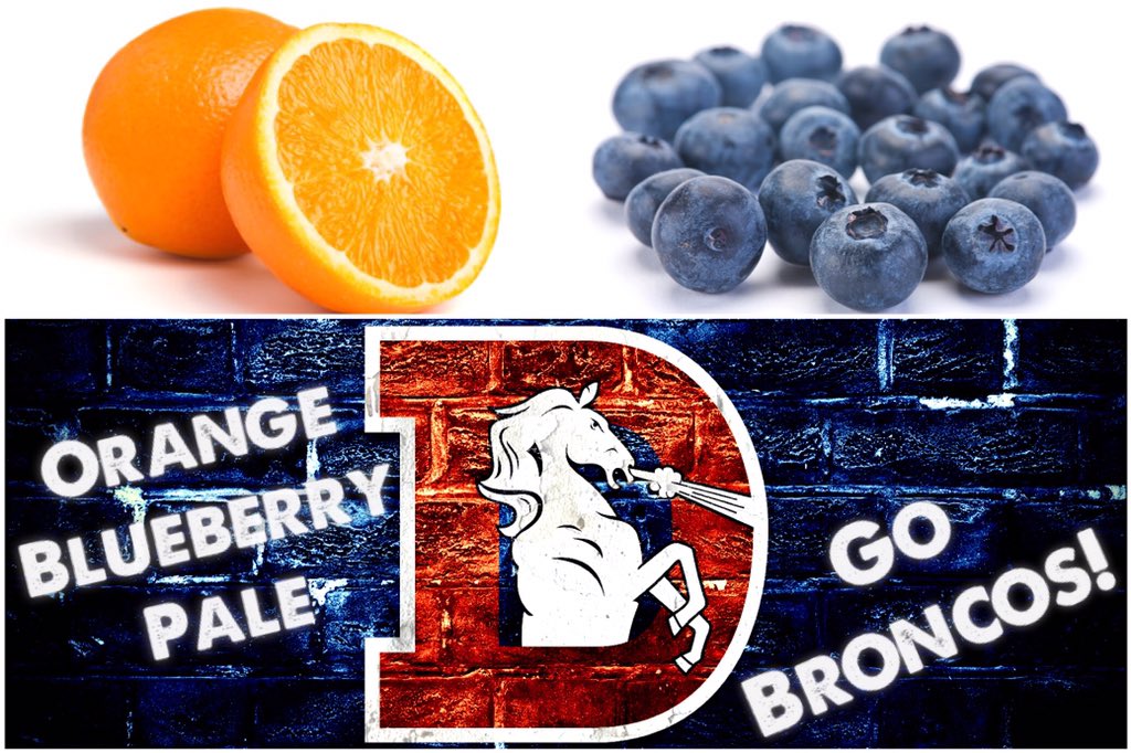 In support of our #DenverBroncos #FirkinWed is a Orange &amp; Blue(berry) Pale! Go Broncos!! <a href="/IGotZBratZ/">I GotZ BratZ</a> will be here