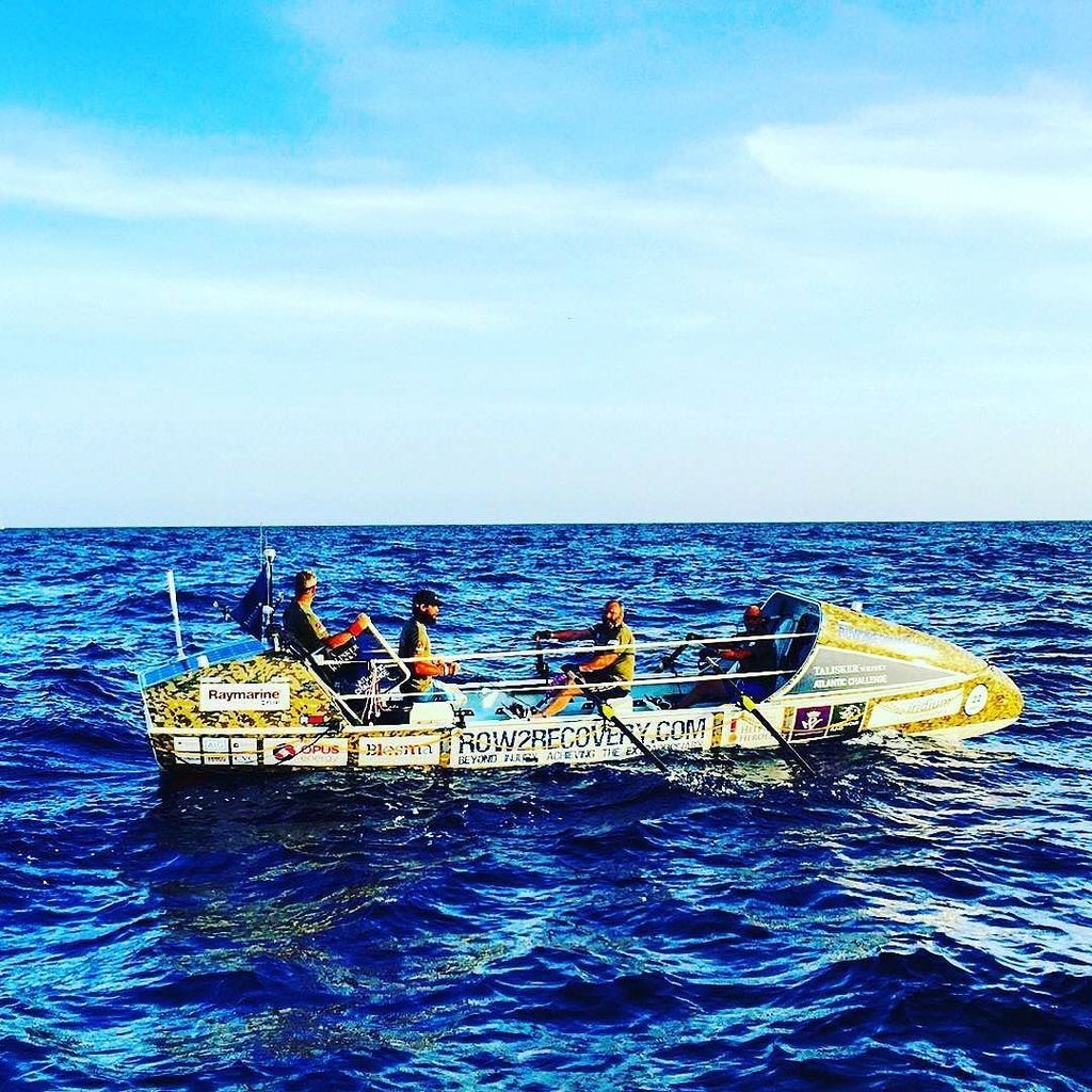 Conway_Sean's tweet photo. These 4 guys have 3 legs between them & have just made history. #row2recovery #legless Wel… https://t.co/omTOwYcYUR https://t.co/ncLAxDVUgo