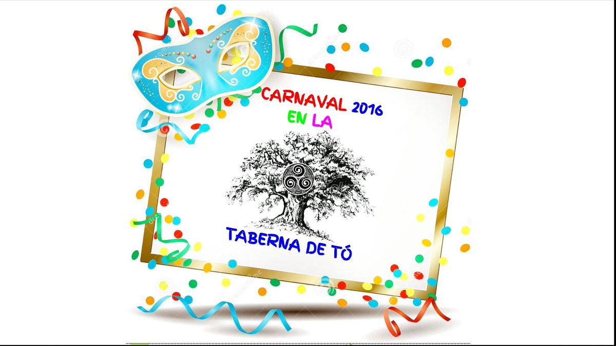 Tabernadeto's tweet photo. Modo Carnaval ON. Estamos cerrando actividades para el carnaval tabernícola. ¡Tiene muy buena pinta! Ole, ole y ole https://t.co/qVzt0442aU