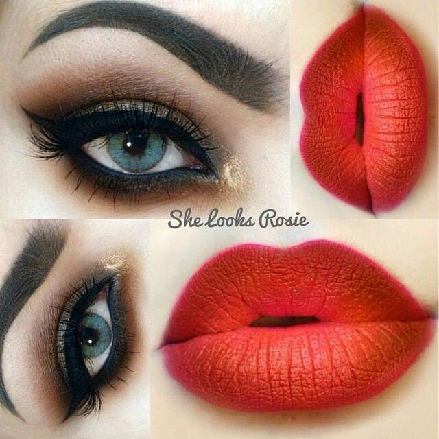 divasandmakeup's tweet photo. Valentine makeup inspiration! #makeup  #Valentinemakeup #lipstick 💕💋😍💄😗 https://t.co/miHUxpMyBp