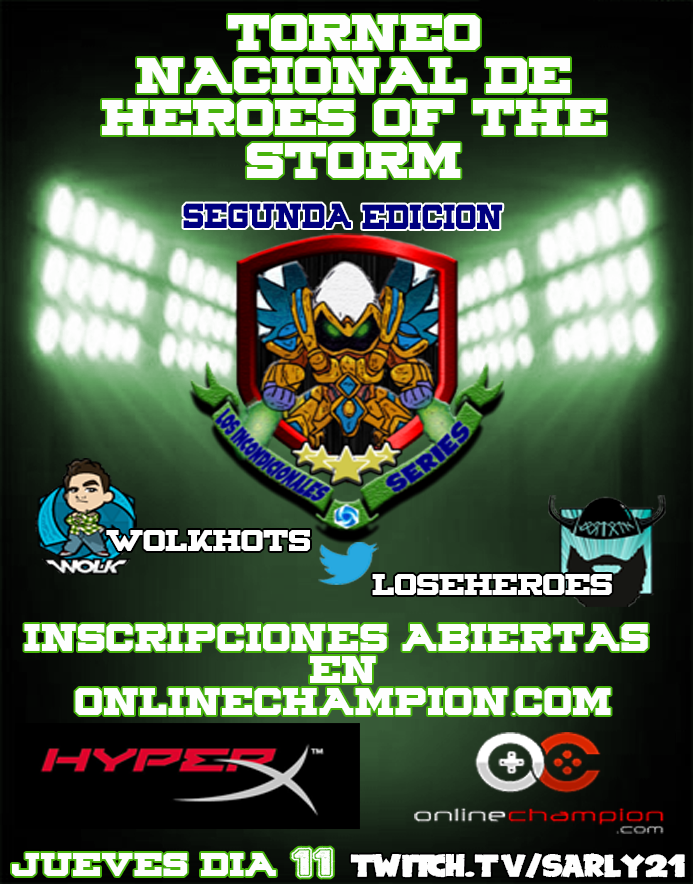 Sarly_21's tweet photo. Inscripciones abiertas para la Segunda edición de la LIS de @BlizzHeroesES !
Inscripciones: https://t.co/6FMoq0204I https://t.co/ctucEs35PY