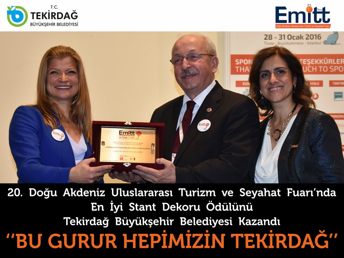 Tdagbld's tweet photo. "Bu Gurur Hepimizin Tekirdağ"
#Tekirdağ #Emitt2016 #TBB @emitt_istanbul https://t.co/DMOWXM6z2t