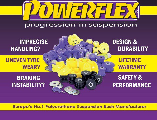 ST_XRChallenge's tweet photo. We are delighted to have @powerflexbushes as a sponsor and a technical partner for @XRChallenge 2016 https://t.co/qjTVRY7tet