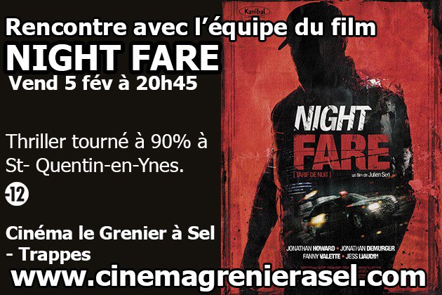 villedetrappes's tweet photo. Vendredi soir rdv au #GrenierASel pour le film #NightFare tournée à #Sqy @sqy #Cinéma #Trappes @julienseri https://t.co/6VRGJu2PQB
