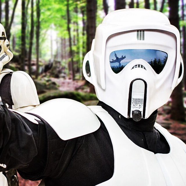 TB-85013 takes a selfie on Endor #Scout-Selfie #ScoutAday