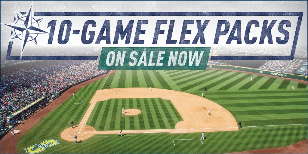 Pick the games you want, including Opening Night, with a Mariners 10