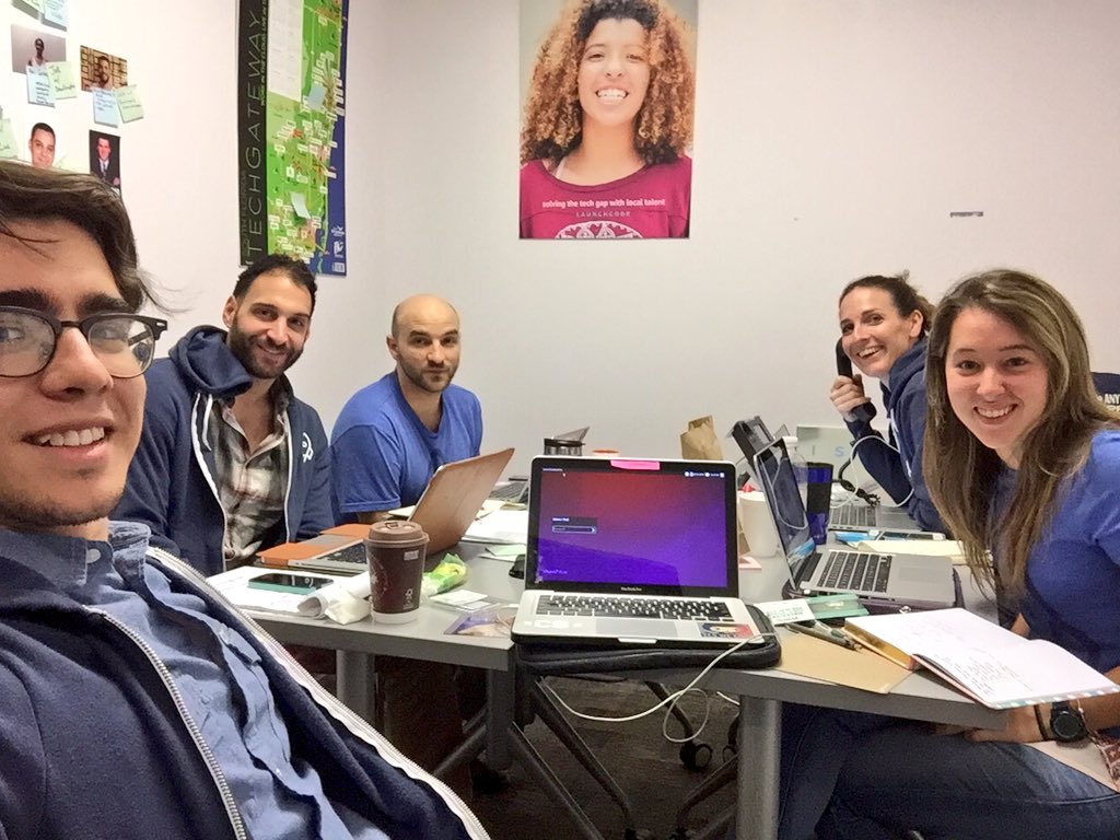 launchcode's tweet image. Our #Miami team is growing with new hires and volunteers!

#SFLSpeaksLaunchCode
#LaunchYourCareer