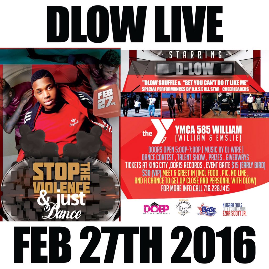 FlyHighBlogger's tweet photo. @BASECHEER is performing with @_IAmDLOW #StopTheViolenceAndJustDance Don't miss this one! https://t.co/7lrdtJOJq6