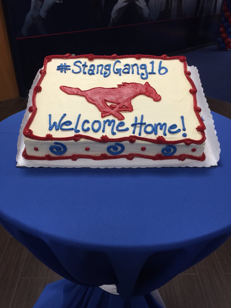 coachchadmorris's tweet photo. We still going strong ...@SMU_Football #StangGang16 is #TexasTough https://t.co/a1IJ9aOo5w