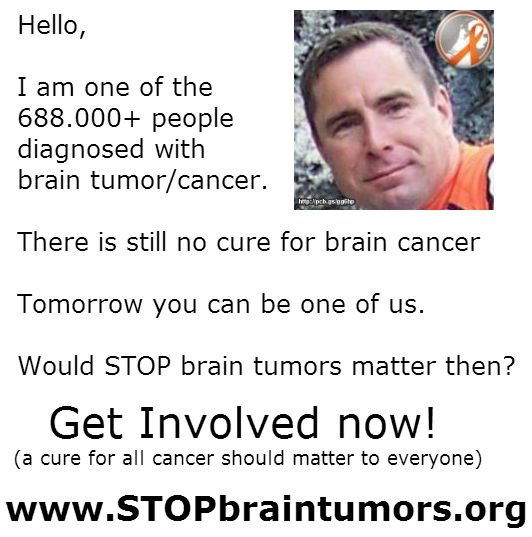 Today #WorldCancerDay is my birthday. Please share this picture  &amp; support it <a href="/STOPhersentumor/">STOPhersentumoren.nl</a> #BrainTumorThursday