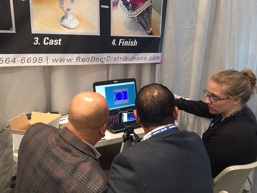 reddoordist's tweet image. On Site #B9Creator training #gemfair #agta #jewelry #gold #3dprinted #dlp #sla #designer #3Dprinting