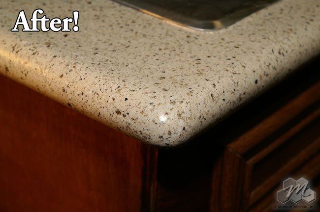 MiracleMethodTN's tweet image. Update your countertops with a new color and a bullnose edge!

Your home was a bit over ten years old when you purc…