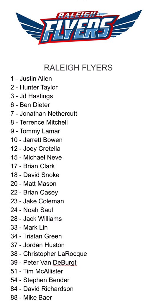 FlyersUltimate's tweet photo. #NationalSigningDay First 26 of 2016 Signed. Final Roster set after Feb. Invite Only Tryout. https://t.co/SIK4UbrgMM