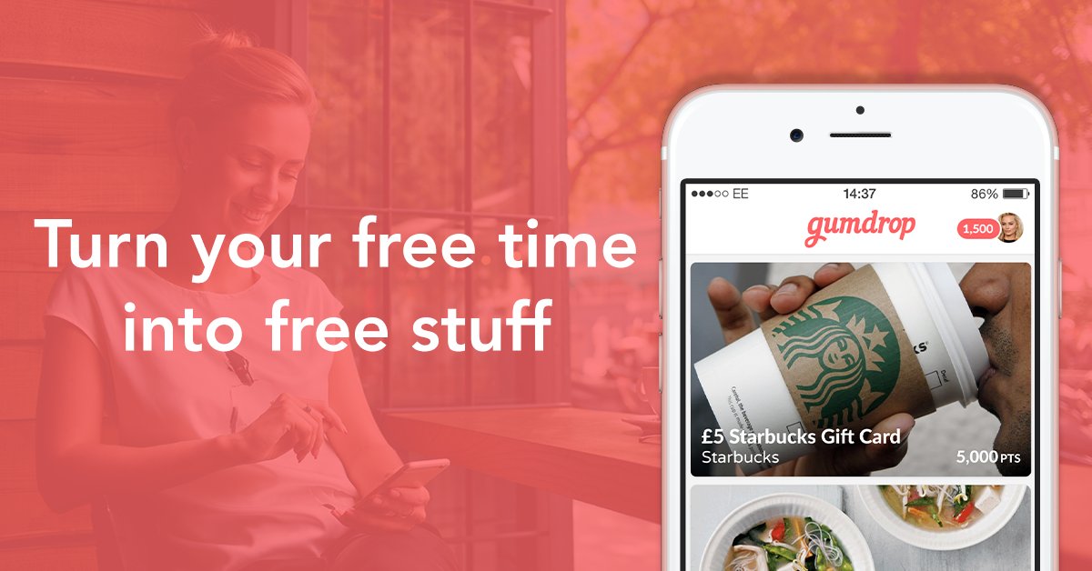 Gumdrop_UK's tweet photo. Want a £5 #amazon voucher just for watching video ads on your phone? Check out Gumdrop! https://t.co/oqLknV36pO https://t.co/acscp8REnY