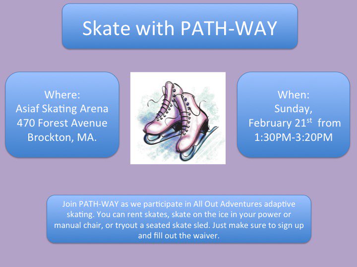 PATH__WAY's tweet photo. Our Ice Skating Event is in 2 weeks (Feb. 21st)! Register online today at https://t.co/qnYJ5WOvaJ https://t.co/eEAh3bEI1o
