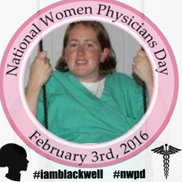 Because female physicians still make $56,000 dollars less than equal male counterparts #iamblackwell #nwpd