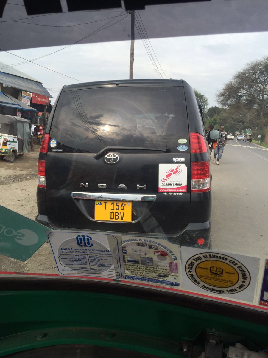 Somji_JM's tweet image. Found this From Japan To MBEYA CITY,TANZANIA..
#toyota #Noah #enhanceAuto  @EnhanceAutoJP  @EnhanceAutoJP