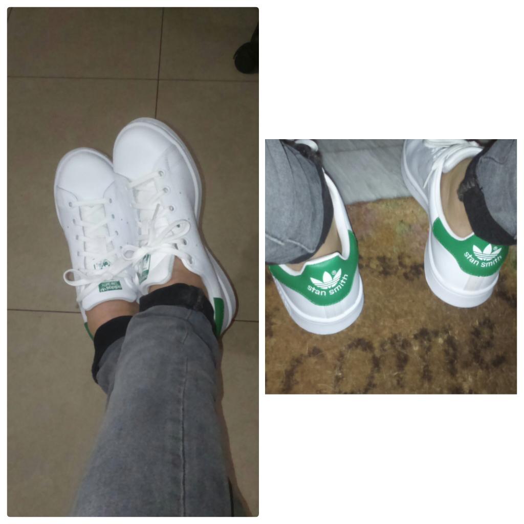FayLambropoulou's tweet photo. #new #papoutsia #stan_smith #green #prasina #vert https://t.co/FZPCzBtPgq