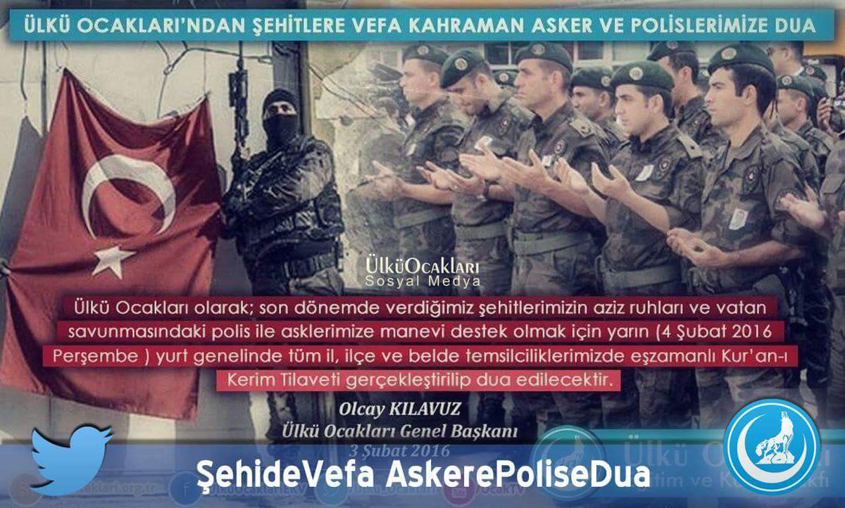 #ŞehideVeda AskerePoliseDua
