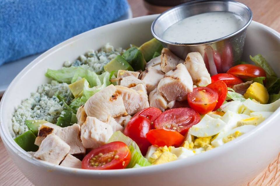 brewhouse's tweet photo. Get out of the office today for lunch & stop in for the new Cobb Salad. #TGIF #SBHNewMenu https://t.co/LcI63C614S