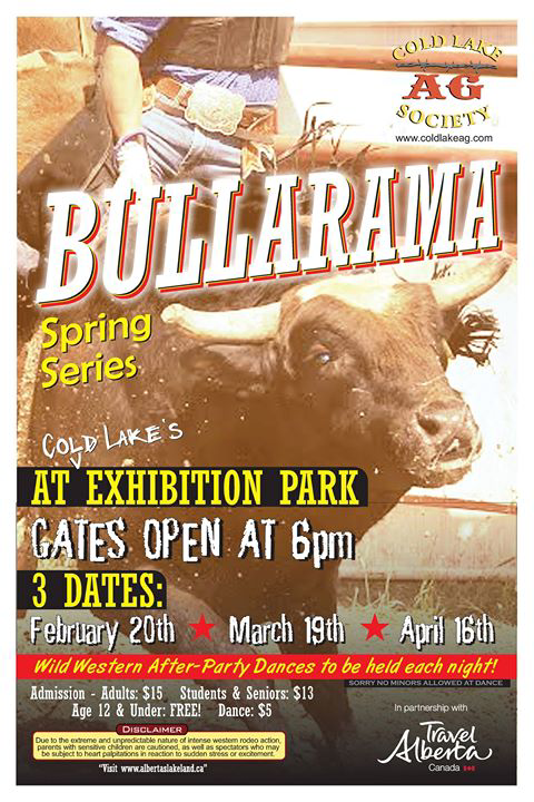 ColdLakeAg's tweet photo. Check out our winter series poster! Coming to Exhibition Park! https://t.co/XQuwyqBROc