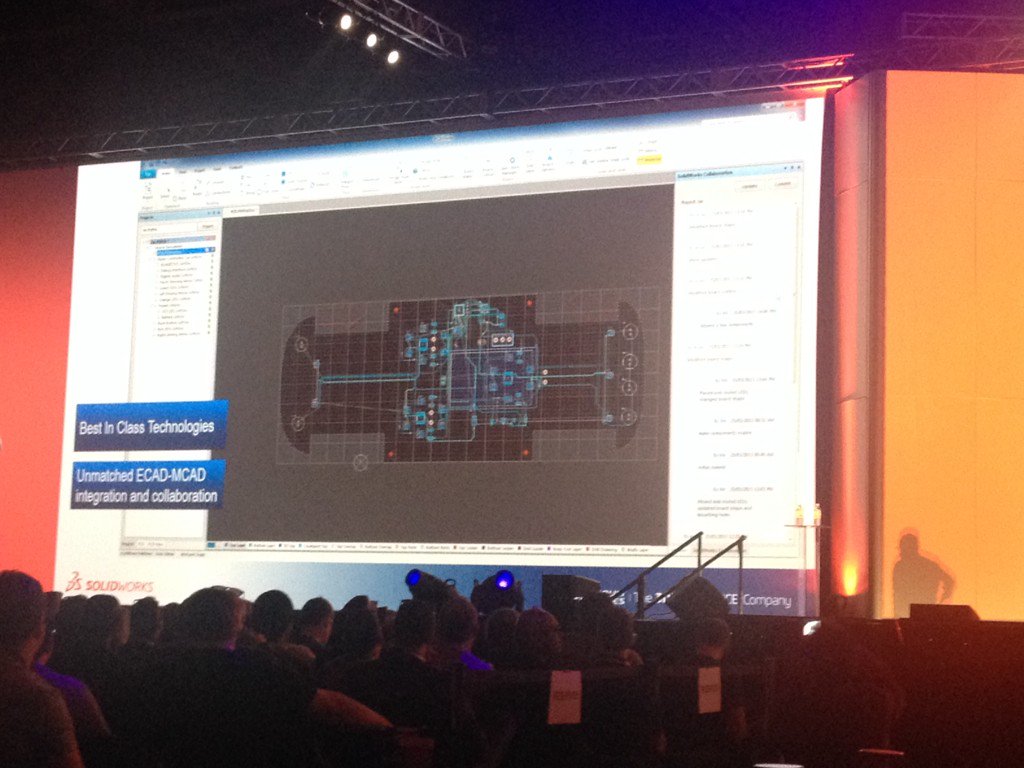 gupta9665's tweet image. #SOLIDWORKS #PCB and #PCBConnector #SWW16 powered by #Altium