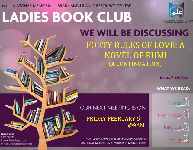 MullaAsgharLib's tweet photo. Upcoming Book Clubs...Mark Your Calendar! https://t.co/Qpsj8Xpk8U