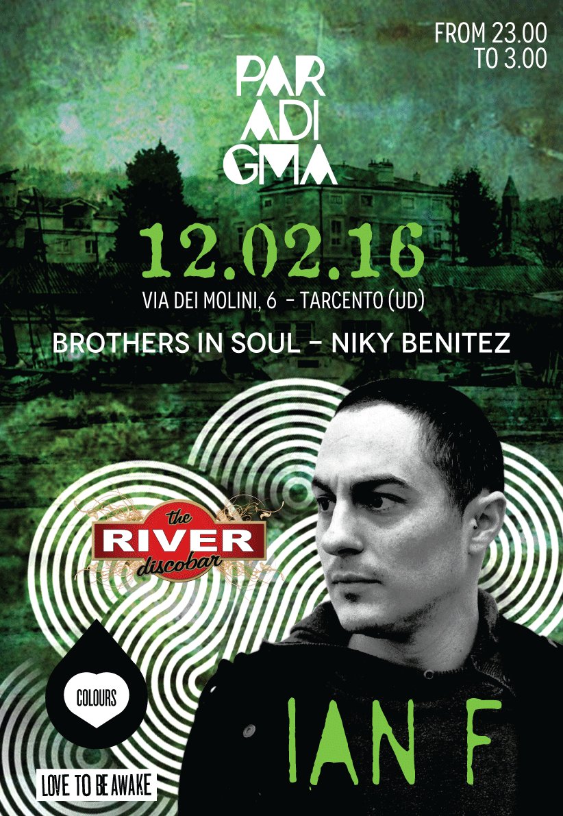 Paradigma_Event's tweet photo. Next Friday! 12.02
#COLLECTIVEgroove Vol 3 with IAN F. The River Cafè
EVENT https://t.co/PR4SBsPbSl
#Paradigma #IanF https://t.co/kXon7Sjtsb