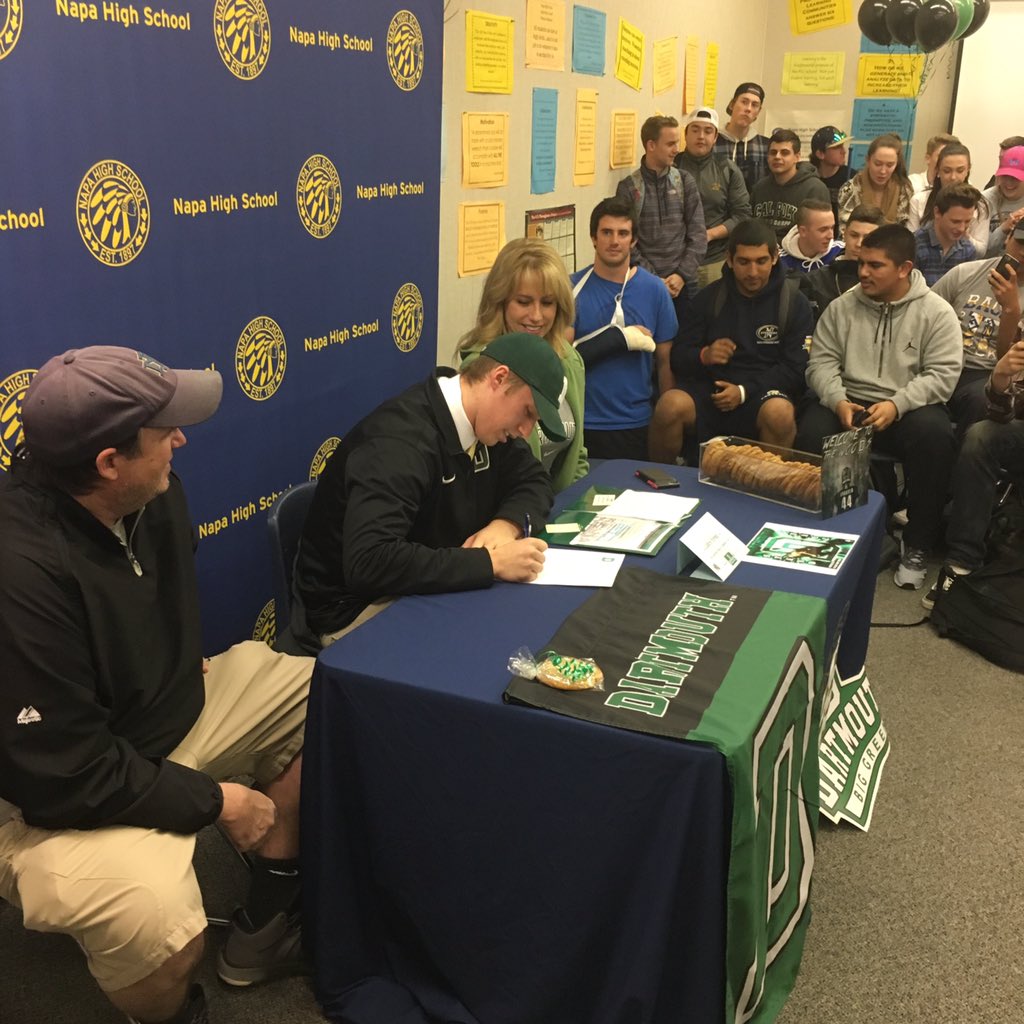 Congrats Colton Forster for signing to play football for Dartmouth #ivyleague #onceanindianalwaysanindian