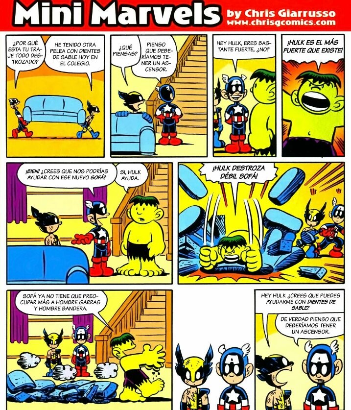 emiliovn's tweet image. Mudanzas Hulk. #MiniMarvel @Chris_Giarrusso