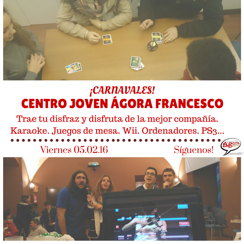 ¿Sin plan para este viernes? ¿Por qué no te apuntas a nuestro viernes de carnaval? ;)