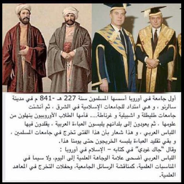 ArabicBest's tweet photo. اللباس العربي أضحئ علامة الوجاهة العلمية حتى اليوم https://t.co/QXgvKtI9lE