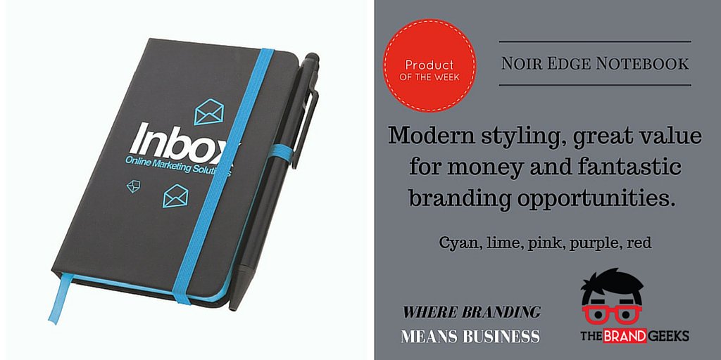 thebrandgeeks's tweet photo. Check out the Noir Edge Notebook - Perfect for your #Promational campaigns. min order 100. #IrishBizParty https://t.co/RjGjjtOCWJ