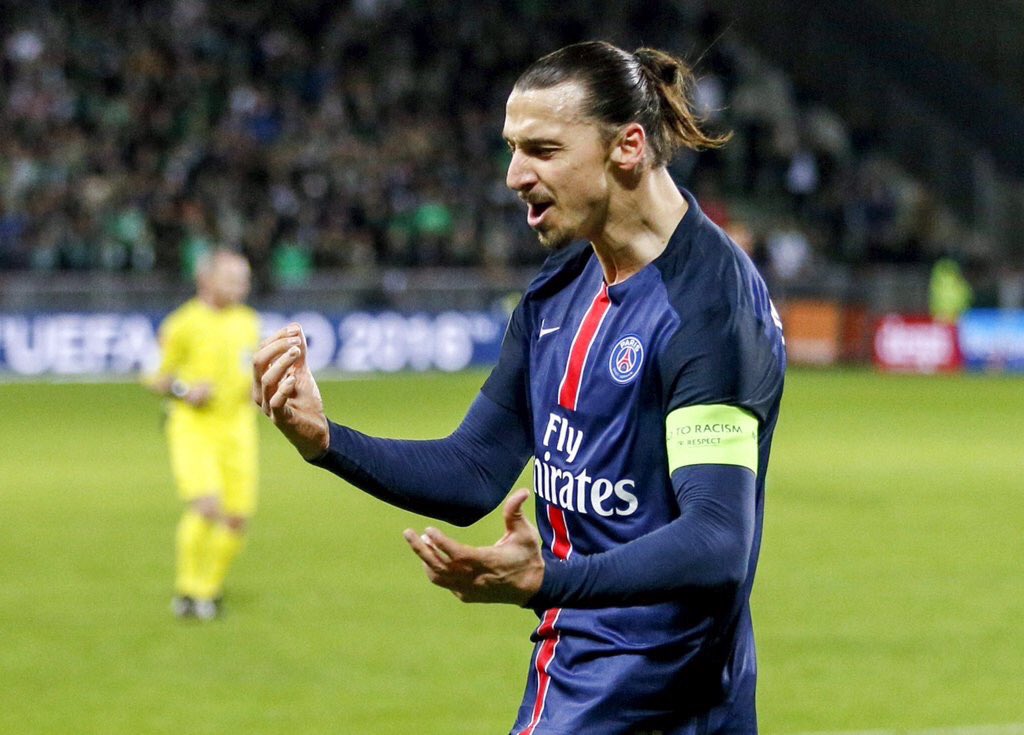 Footballogue's tweet photo. [#Stats] Zlatan en L1 cette saison:

19 matchs
20 BUTS
7 passes D https://t.co/ibPUDxUn05