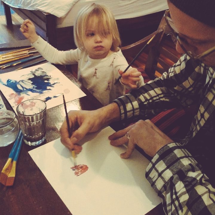 RobCBirdy's tweet photo. Hashing out the details with my #apprentice for the @singforhope #sfhpianos submission. https://t.co/LgdfgbiHSj