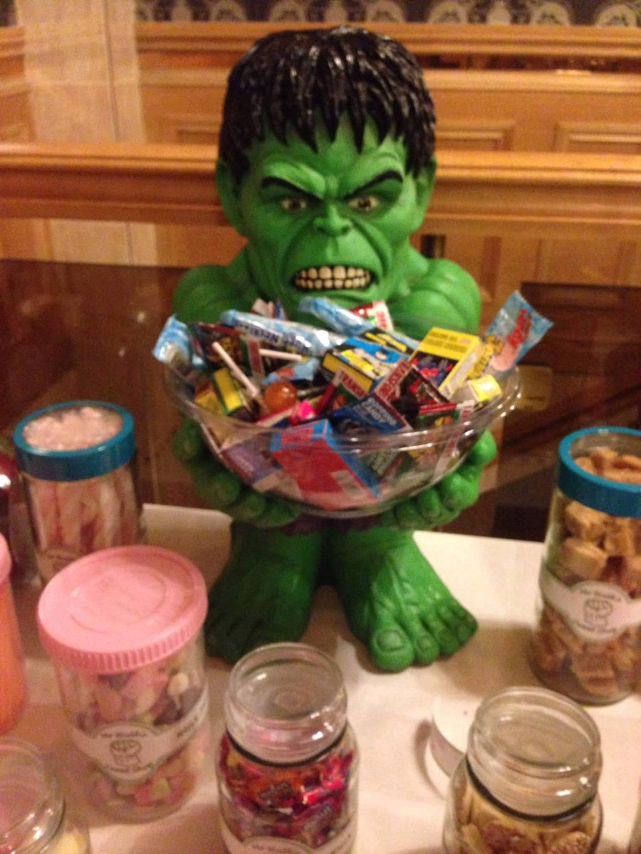 #weddingmemories Mr hulk sweet shop