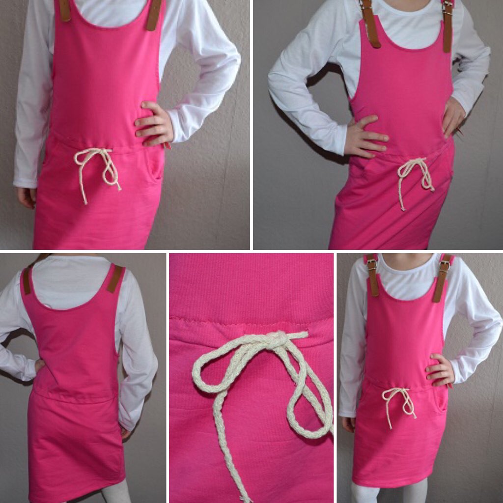 #Trägerkleid mit #Shirt in pink💕💕 Frühjahr kann kommen 😍 jetzt auf maedchenshop.com