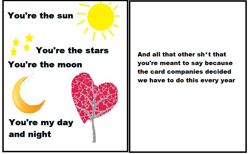impractical_me's tweet photo. It's valentines day soon - my husband hates it so I designed and made him this (@PeopleOnVaca based) card: https://t.co/nLLs8FsVx3