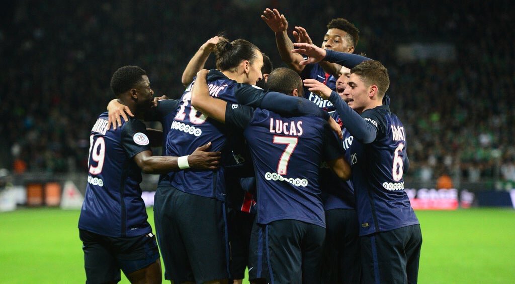 Footballogue's tweet image. [#RECORD] Le PSG réalise la plus grande série d'invincibilité en Ligue 1 ! (33 matchs de suite sans défaite)