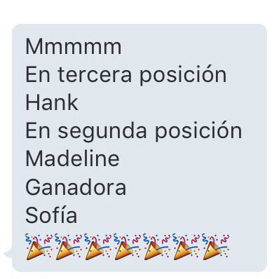 SimHermano8's tweet image. Vota @ChanelComenta que defiende a Sofía