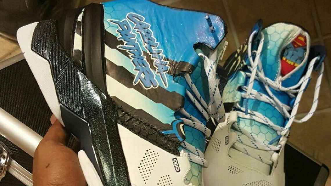 cam newton super bowl shoes