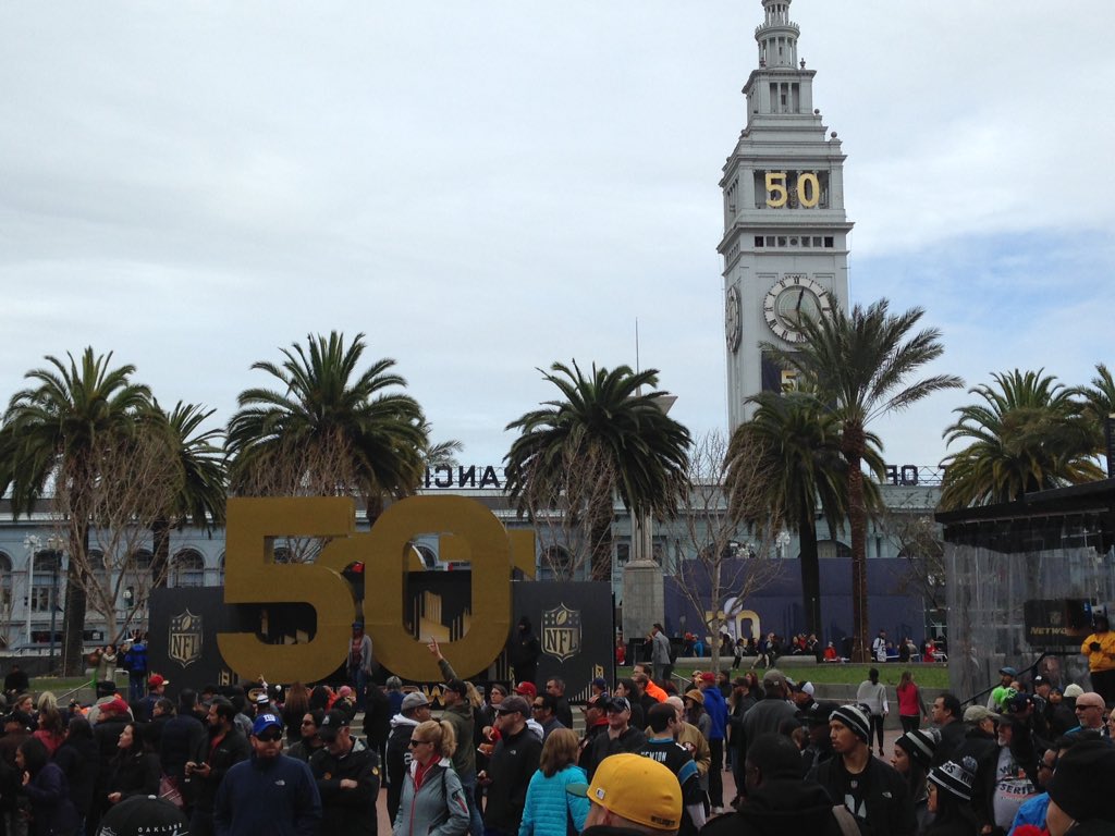 philein_J's tweet photo. 50th Super bowl event at SF https://t.co/pKkUy0yU02