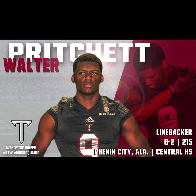 broadwaybry's tweet photo. @TroyTrojansFB congrats to Mr. Walter Pritchett #MakingaLegend @Big_Prit https://t.co/g3s6wnmCUA