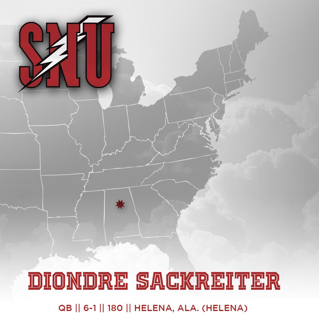 SNUAthletics's tweet photo. Welcome Diondre' Sackreiter to the Crimson Storm family! #RollStorm #NSD2016 https://t.co/NkPWWPNZwz